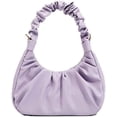 thumbnail image 1 of Women'S Ruched Hobo Handbag, Trendy Sofii Shoulder Bag, Small White Purse, 1 of 7