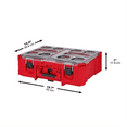 thumbnail image 5 of Milwaukee 48-22-8432 PACKOUT Deep Organizer with Clear Lid, 5 of 8