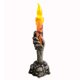 thumbnail image 1 of Lámpara ambiental de luz de velas sin llama parpadeante de LED con fantasma de calavera TFixol luz de las velas, 1 of 7