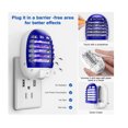 thumbnail image 6 of Gogcaro 2 Pack Bug Zapper Indoor,Plug-in Electric LED Mosquito Zapper,Indoors Fly Trap,Plug in Mosquitoes Killer,Gnat Zapper for Bedroom/Living Room/Home/Office,Blue, 6 of 7
