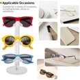 thumbnail image 3 of EATAKWARD Sunglasses Frame Riser Display Stand, Acrylic Eyeglasses Display Rack, Triple Eyeglasses Display Rack for Sunglasses and Eyeglasses Display in Home and Shop, 3 of 7