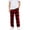 Red, variant on ibiyuan Mens Pajama Pants Set Cotton Lightweight Plaid Sleep & Lounge 3-Pack PJ Bottoms with Pockets and Button Fly