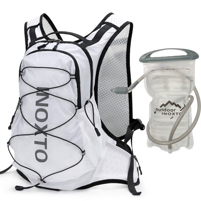 Mochila para correr de hidratación, bolsa para montar en bicicleta ultraligera transpirable con 2L