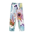 thumbnail image 5 of Easygdp Cactus Men's Pajama Pant, Sleep Elastic Waistband Lounge Pants - Medium, 5 of 9