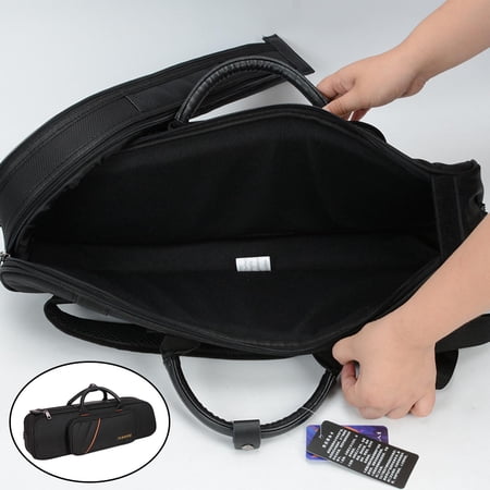 Trumpet Carrying Handbag Lightweight Bb Trumpet Instrument Double Zippers Design