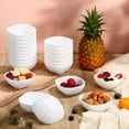 thumbnail image 6 of Lsupdaol 6 Pack 4.5 oz Small Wheat Straw Dipping Bowls Unbreakable Dessert Bowls Soy Sauce Dishes 3.7 x 3.7 x 1.5 Mini Prep Saucer Dipping Saucers for Side Dish Ketchup Soy Dessert Snack(White), 6 of 7