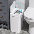 thumbnail image 1 of Bote de Basura Cocina, 18L Cubo De Basura Automático Con Sensor, Bote de Basura de Plástico Grande USB Rechargeable para Cocina, Oficina, Sala, Retrete, Recámara, 1 of 4