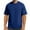Blue, variant on George Men's Cotton Oversized T-Shirt with Short Sleeve, Classic Fashion Tshirts Casual Soft Premium Cotton Basic Tee , Brown, Size XXXXL