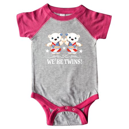 

Inktastic 4th Of July Twins Gift Baby Boy or Baby Girl Bodysuit