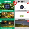 thumbnail image 2 of TomCare 8 Luces de Antorcha Solar para Exteriores 62cm Impermeables, 2 of 8