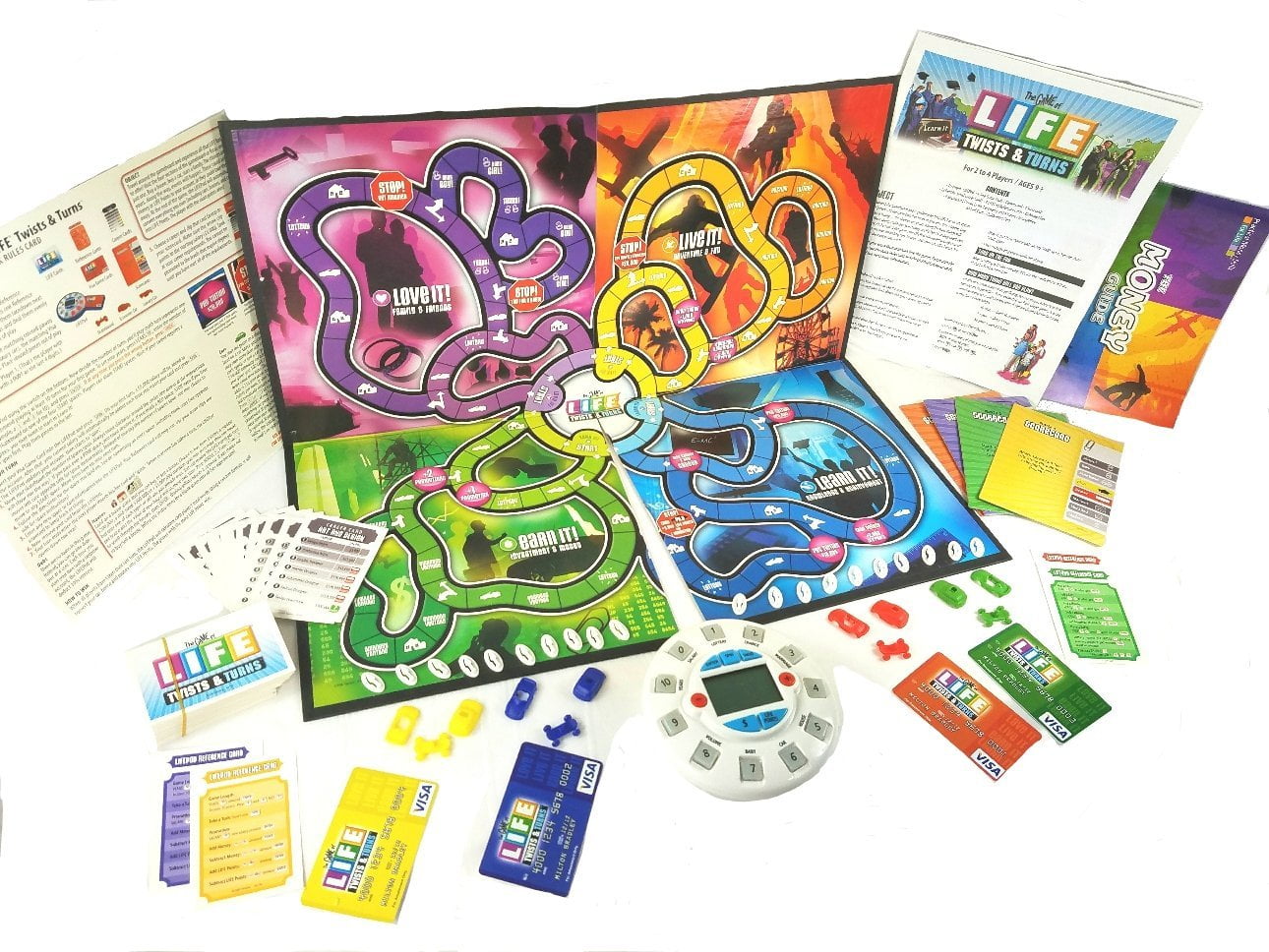 Hasbro The Game of Life: Twists & Turns Electronic Edition - Board