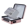 thumbnail image 2 of kokiya Fireproof Document Box Hard Container Case Heat Insulated Home Folder Pouch with Rose Gold, 2 of 9