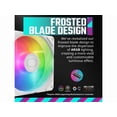 thumbnail image 4 of CoolerMaster MasterLiquid 240 Atmos White ARGB Close-Loop AIO Liquid Cooler, 4 of 5