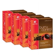 Burn + Control Coffee by Javita (4 boxes): Premium, 100% South American Instant Coffee with Herbs to Help Support Healthy Weight Loss.* (medium roast)