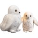 thumbnail image 2 of 20/25/30cm Simulation Owl Snow White Hair Big Eyes Stuffed Nocturnal Animal Kawaii Home Decor Kids Birthday GiftWhite25cm Deng Xun unisex, 2 of 2