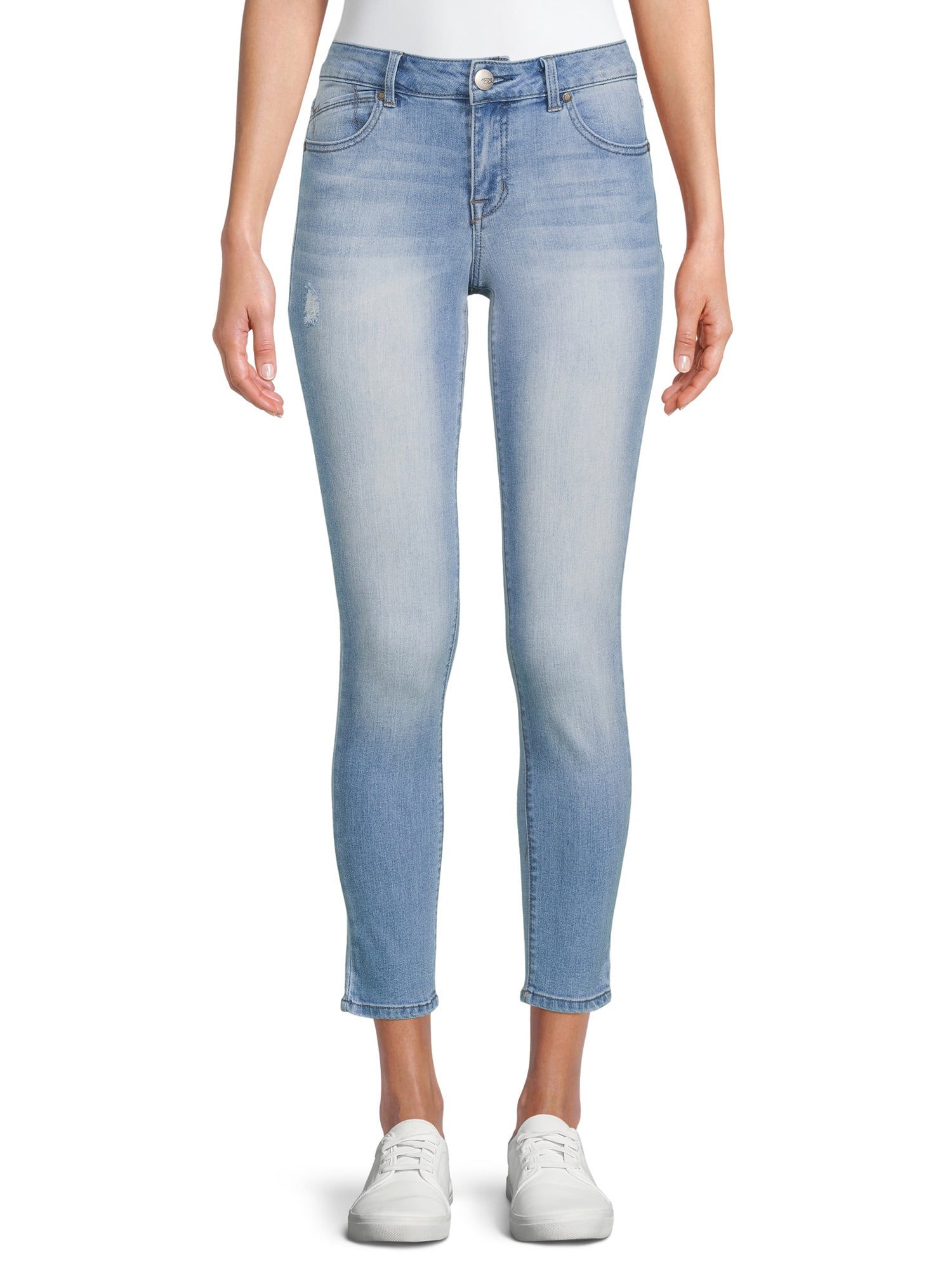 Astor Denim Juniors' Mid Rise Ankle 