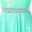 Green, variant on Aislor Kids Lace Flower Girls Dress Sequins Halter Chiffon Dress Long Maxi Junior Bridesmaid
