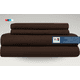 thumbnail image 3 of Sábanas King Size Lisas We2 Dream 100% Algodón Color Chocolate Trufa 4 Piezas, 3 of 10