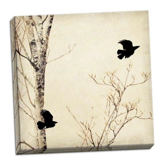 Gango Home Decor In Flight I by Amy Melious (Ready to Hang); One 24x24in Hand-Stretched Canvas