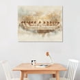 thumbnail image 3 of Framed Canvas Wall Art - The Last Supper Religious Christian Painting, Modern Home Decor for Living Room, Bedroom & Dining Room (24x18 Inches), 3 of 6