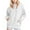 White, variant on cocolona Womens Oversized Hoodie Fall Winter Long Sleeve Hoodies Pullover Fashion Casual Solid Color Hoode Sweatshirt with Pockets