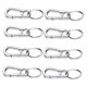 thumbnail image 5 of OULII 8Ud Llavero Clip De Metal Con Gancho Resistente Para Organizar Llaves Y, 5 of 8