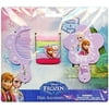 Frozen Hair Comb Mirror & Ponies Accessory Set 7pc Stocking Stuffer, Purple