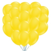 50 PCS Yellow Latex Balloons Birthday Party Balloons 12 INCH