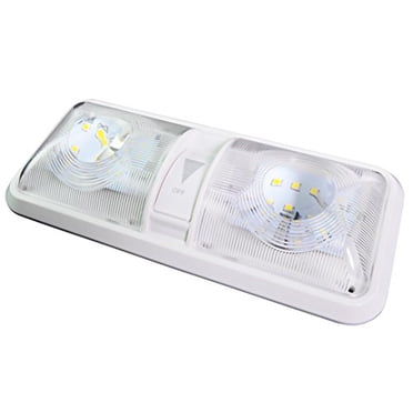 Lumitronics Designer LED RV Ceiling Dome Light Replacement 12V Lighting