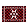 thumbnail image 2 of Descuentos Especiales en Línea, Serie de cuadros navideños Material de terciopelo de cristal Astas Alfombrilla navideña para baño Alfombrilla antideslizante para baño Akmoler, 2 of 8