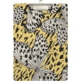 thumbnail image 2 of FMSHPON Zebra Leopard Butterfly Clipboard Hardboard Wood Nursing Clip Board and Pull for Standard A4 Letter 13x9 inches, 2 of 7