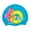 Floaty, variant on FINIS Mermaid Silicone Cap - Fun Kids Swim Cap with a Universal Fit - 100% Silicone Swim Cap with Rippled Edge for a Watertight Seal - High-Quality Swimming Pool Accessories - Paradise