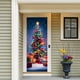 thumbnail image 3 of Cortina Para Puerta Navideña, Cubierta Para Puerta, Árbol De Navidad Y Cubierta Para Puerta, Tapiz Decorativo, Cortina Para Puerta Para Fiestas, Tapiz Para Puerta, Decoración Para Fiestas Navideñas, 3 of 7
