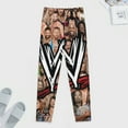 thumbnail image 4 of WWE Men's Pajama Pants Soft Sleepwear Loung Pants for Men Pj Bottoms with Pockets, 4 of 7