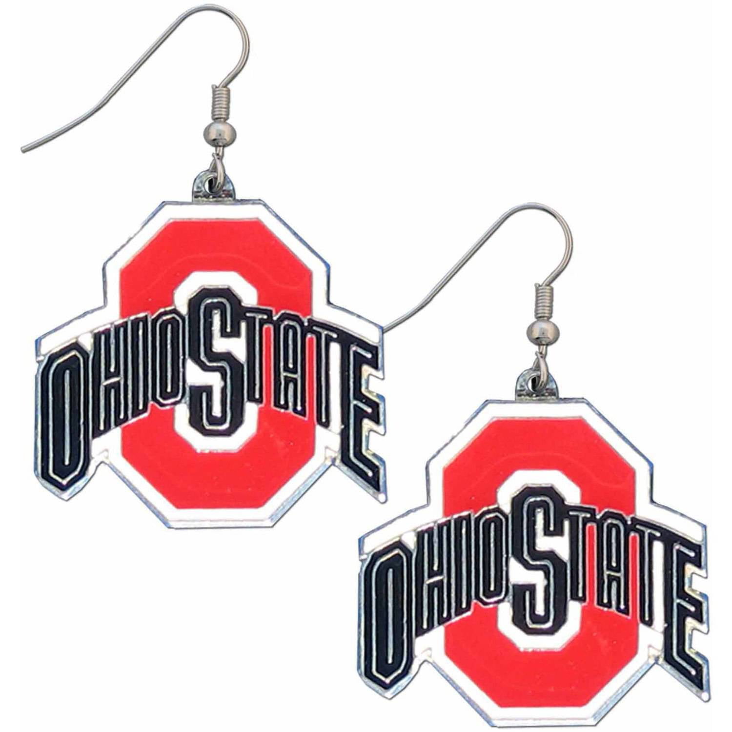 Siskiyou NCAA Team Logo Hypoallergenic Dangle Earrings