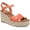 Melon, variant on Womens Carresp Ankle Strap Wedge Espadrilles