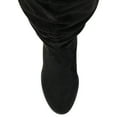 thumbnail image 5 of Journee Womens Aneil Wide Width Extra Wide Calf Stacked Heel Knee High Boots, 5 of 10