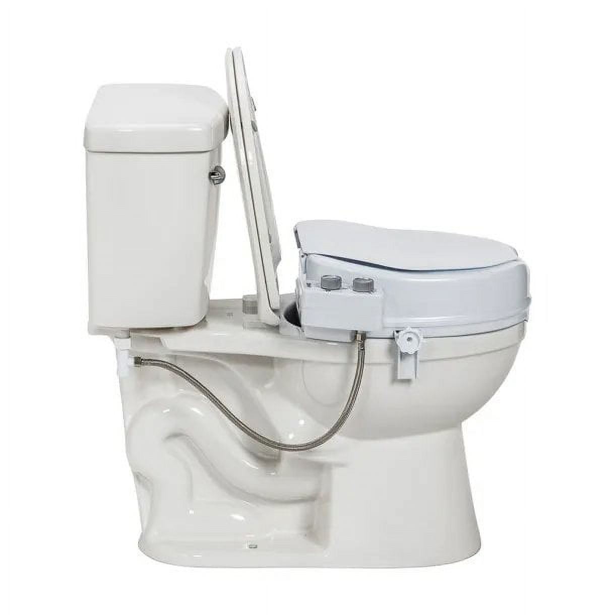 PreserveTech Raised Toilet Seat with Bidet, With Warm and Ambient Tempiture Bidet