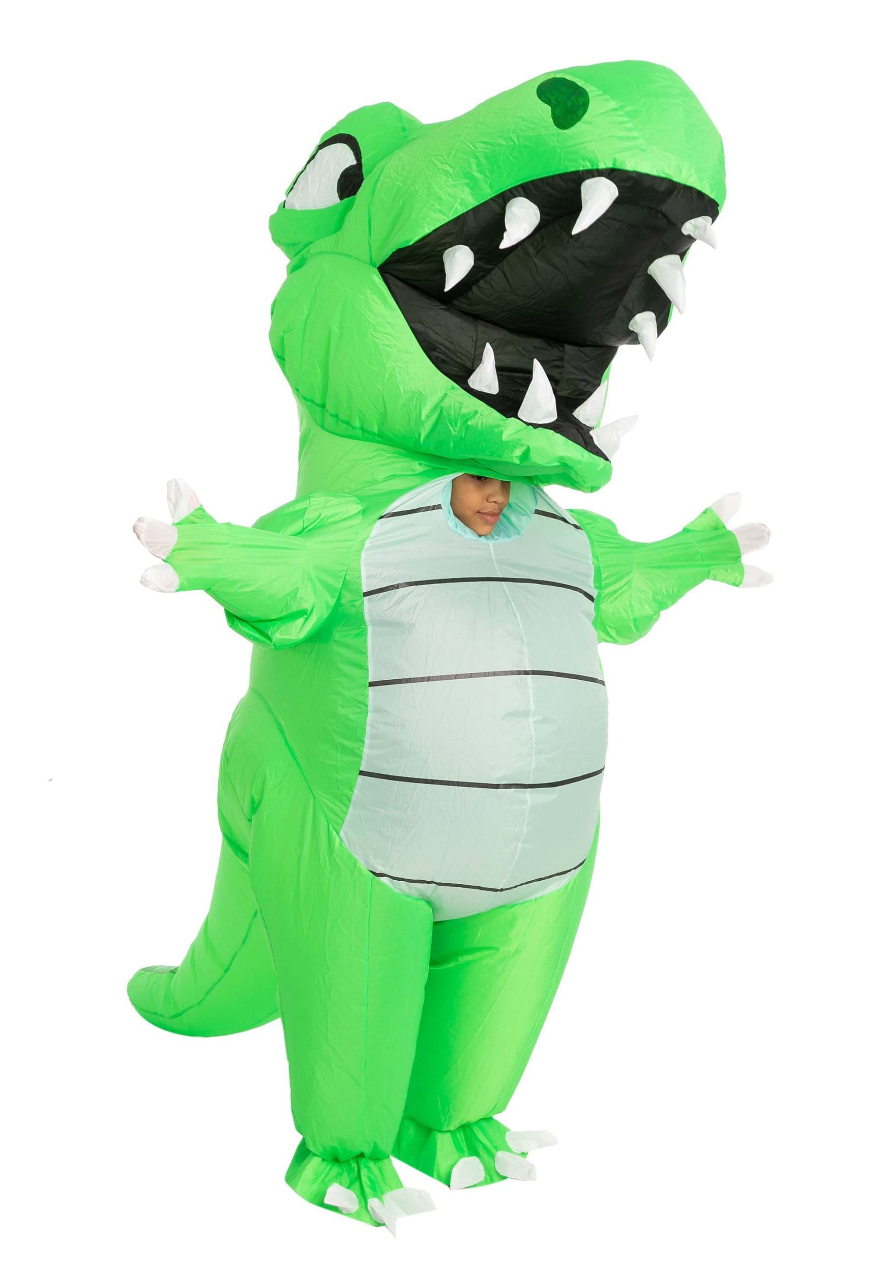 Spooktacular Creations Green Dinosaur 