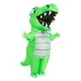 thumbnail image 1 of Inflatable Adult Green Dino Costume, 1 of 4