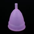 thumbnail image 2 of Copa menstrual femenina de silicona reutilizable a prueba de fugas, herramienta para el cuidado de la salud menstrual (morado L), 2 of 5