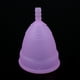 thumbnail image 2 of Copa menstrual reutilizable de silicona de grado médico para higiene femenina (morado S), 2 of 5