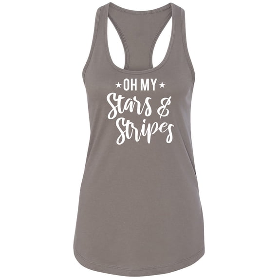 Oh My Stars & Stripes Racerback Tank