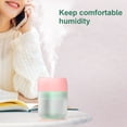thumbnail image 6 of Oggfader Humidifiers for Home 200ml Portable Auto sensing Quiet Quiet Humidifiers for Home and Office Pink, 6 of 9
