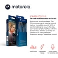 thumbnail image 2 of Audífonos Motorola Manos Libres Earbuds 2-s 2022 Jack 3.5 Negro Motorola Earbuds 2 S /Negro, 2 of 3