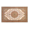 thumbnail image 4 of My Magic Carpet 3'x5' Machine Washable Non-Slip Kitchen Entryway Area Rug - Zahara Amber, 4 of 5