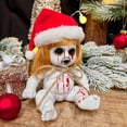 thumbnail image 4 of Muñeca Decorativa 3D, Decoración De Muñecas De Terror, Material Plástico, Apariencia Aterradora, Uso Versátil Para Fiestas Festivas, 4 of 7