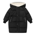 thumbnail image 2 of LYHao Girls Long Down Coat Warm Winter Jacket With Insulation For Cold Weather Outdoor Activities Girls Down Coats,Sizes 11-12 Years, 2 of 5