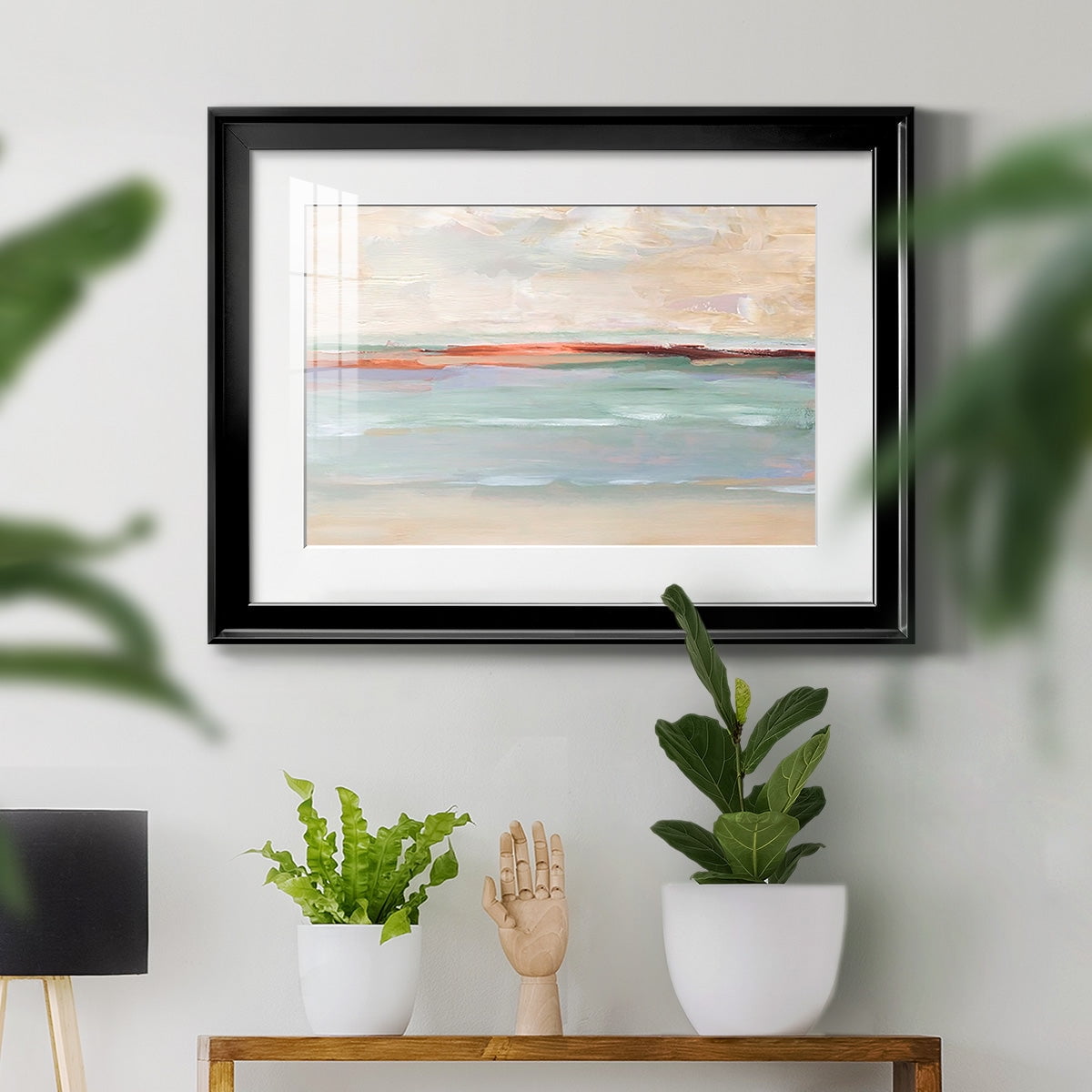 Sienna Horizon I Premium Framed Print - Ready to Hang