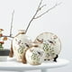 thumbnail image 3 of 3 uds jarrones de cerámica decorativos de estilo chino patrón de pájaro, 3 of 5